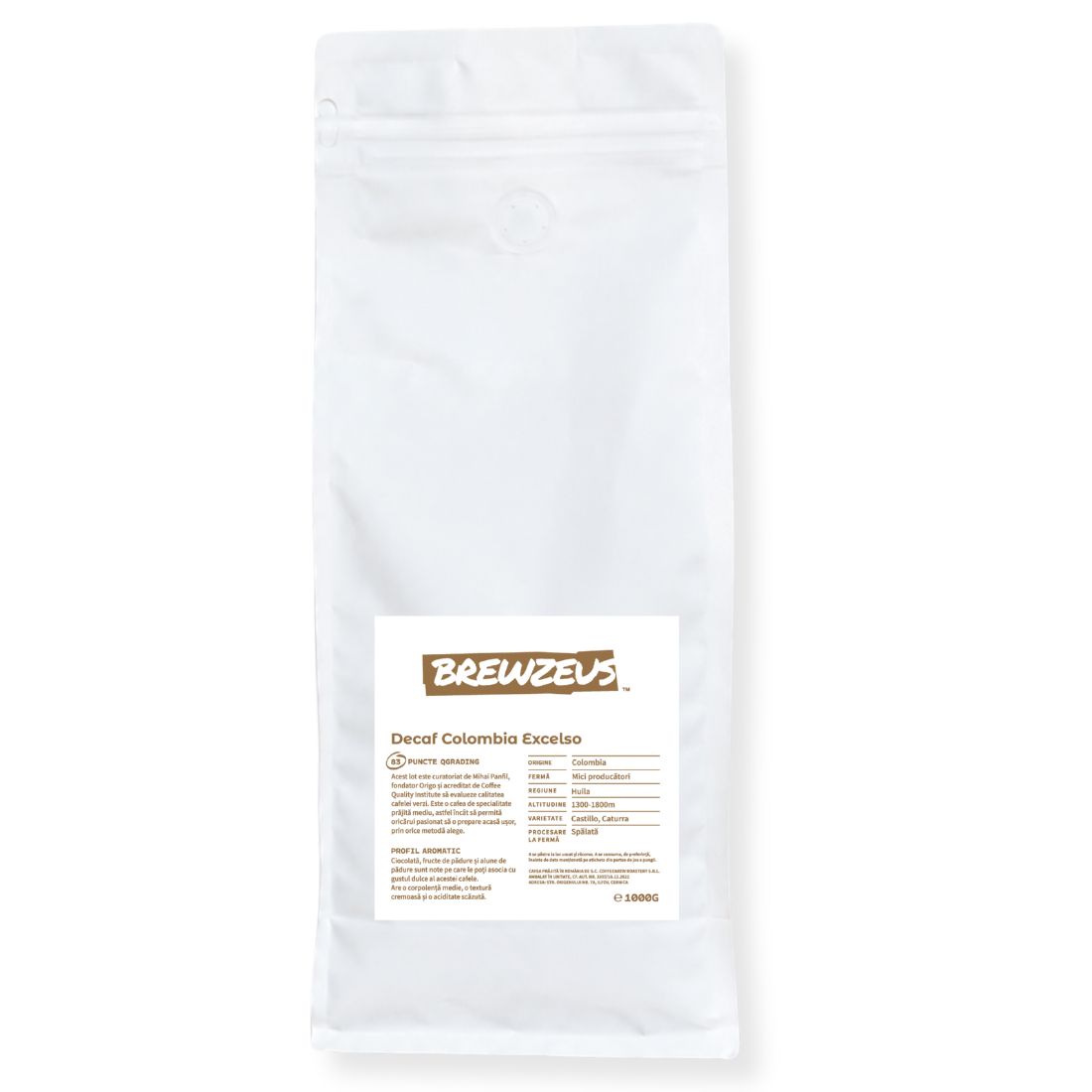 Decaf Colombia Excelso