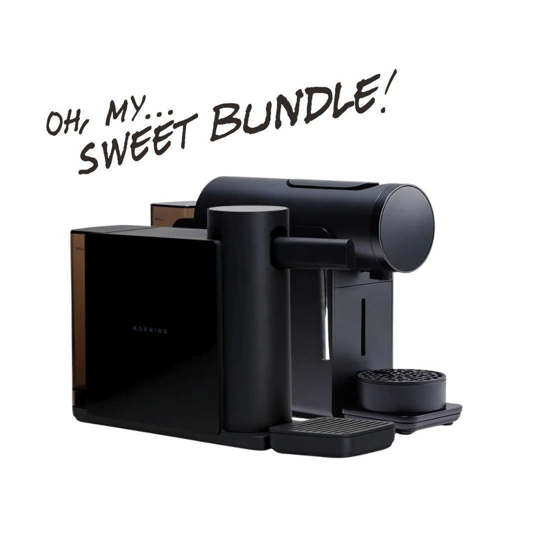 The <strong>Morning</strong> Capsule Machine & <strong>Dream</strong> Milk Steamer