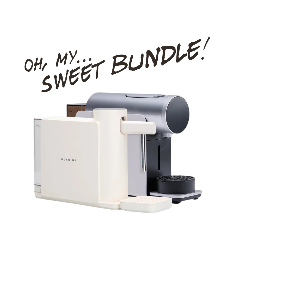 The <strong>Morning</strong> Capsule Machine & <strong>Dream</strong> Milk Steamer