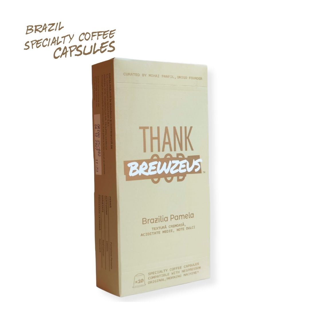 Brazilia Pamela Coffee Capsules