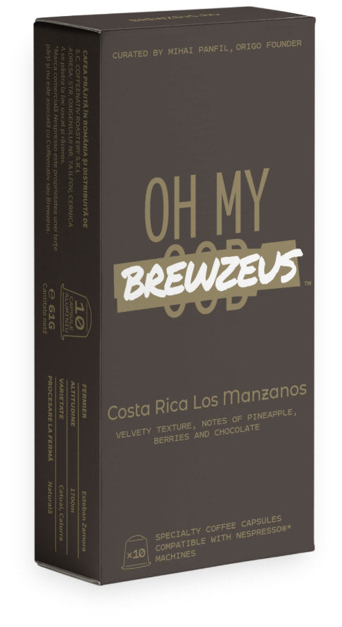 Coffee Capsules <br> Costa Rica <strong>Los Manzanos